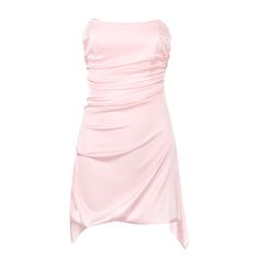 Indulge in luxury with our Double Layered Ruched Strapless Satin Dress. The double layered design adds depth and dimension to this elegant piece, while the ruched detailing creates a flattering silhouette. Show off your sophisticated and exclusive style with this flared mini dress. Fabric: Slight Stretch Material: Polyester, Elastane Strapless Satin Dress, Pink Birthday Dress, Birthday Dress For Women, Women Fall Outfits, Birthday Dress Women, Floral Print Dress Summer, Fall Dress Outfit, Printed Summer Dresses, Pink Birthday