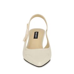 Viki Pointy Toe Slingbacks – Nine West Sleek Beige Pointed Toe Heels, Gold Pointed-toe Slingback Pumps With Buckle, Elegant Cream Pointed-toe Slingback Sandals, White Pointed Toe Slingback Pumps With 4-inch Heel, Beige Pointed Toe Slingback Pumps With 4-inch Heel, Nine West, Gift Card