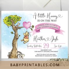 winnie the pooh baby shower party printables are on sale for $ 29