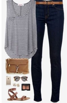 Stitch fix summer inspiration 2016. Try stitch fix subscription box :) It's a personal styling service! 1. Sign up with my referral link. (Just click pic) 2. Fill out style profile! Make sure to be specific in notes. 3. Schedule fix and Enjoy :) There's a $20 styling fee but will be put towards any purchase! Áo Blu, School Preppy, Bohol, Preppy Casual, Outfits Women, Casual Summer Outfits