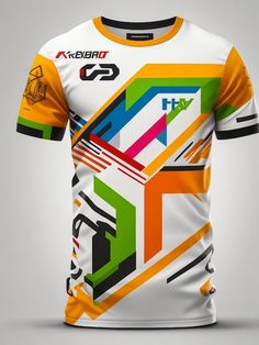 Multicolor Cotton T-shirt For Sports Events, Full Sublimation Polo Shirt Design, All-over Print Jersey For Sports Events, Jersey Esport Gaming Design Polos, Multicolor Graphic Print T-shirt For Sports, Tshirt Polo, Sports Tshirt Designs, Mens Smart Casual Outfits, Smart Casual Men