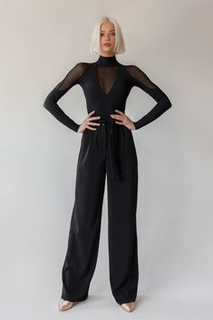 Our bestseller. Wide-leg high-waisted trousers with adjustable belt - is the most trendy model for the ballroom program nowadays. They are really stylish and provide perfect fit for every body type. Visually extend the legs Emphasize the waist Add flowing effect when you dance Suits for majority models of tops The length of all sizes is 114cm (Extra Extra Small is 105cm) Dance Pants, Adjustable Belt, High Waisted Trousers, Dance Outfits, Small Waist, Ballroom, Dance Wear, Body Types, Length Sleeve