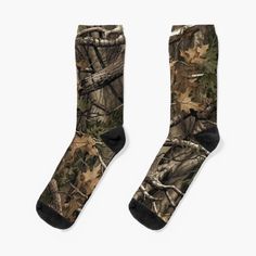 Super soft all-over printed knit socks with extra cushioning in the sole. Suitable for men and women. We all love this pattern :-) Real Tree Camo, Real Tree, Realtree Camo, All Love, Hunting Fishing, Knit Socks, Socks For Sale, Love Is All, Knitting Socks