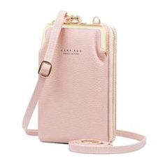 (1) Women's Wallet Large Capacity Mobile Phone Bag, Card Slot Adjustable S – www.Nuroco.com Large Capacity Pink Phone Bag For Daily Use, Large Capacity Rectangular Wallet, Casual Pink Phone Bag, Crossbody Coin Purse With Cell Phone Pocket, Large Capacity Pink Phone Bag For Everyday, Pink Large Capacity Phone Bag For Everyday Use, Pink Daily Use Pouch, Large Capacity Rectangular Wallet For Daily Use, Trendy Wallets For Mobile Phones