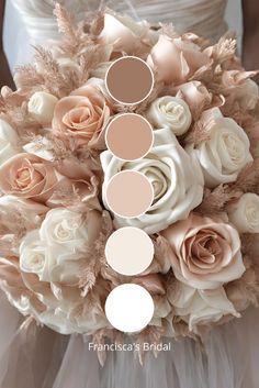 Wedding Themes Colors Colour Palettes, Blush Pink Gold White Color Palette Wedding, Colour Theme Wedding Ideas, Champagne Wedding Colors Summer, Wedding Flower Theme Color Schemes, Color Swatches For Wedding, August Themed Wedding, Colors For October Wedding, Pearl Pink Wedding Color Schemes