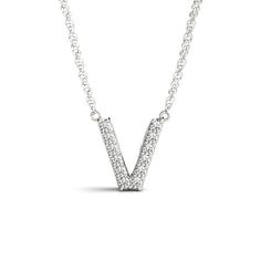 Diamond initials in 14k white gold will give you a special personalized necklace. Layer them with children’s initials or feature your own initial, either way these petite gems will become a favorite. 14k white gold 18” chain. Inyo also letter is 7mm tall. Metal: 14k white gold Round full cut diamonds approximately 1/15 carat. Luxury White Gold Diamond Initial Necklace, White Gold Initial Pendant Necklace For Formal Occasions, Formal White Gold Initial Pendant Necklace, Formal White Gold Initial Necklace, White Gold Initial Pendant Necklace With Cubic Zirconia, White Gold Diamond Cut Initial Pendant Necklace, Silver Diamond Initial Pendant Necklace, White Gold Cubic Zirconia Initial Pendant Necklace, Classic Sterling Silver Initial Necklace With Diamond Accents