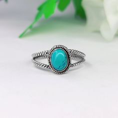 Turquoise Ring, Handmade Ring, Boho Ring, Natural Turquoise, Thumb Ring, Designer Ring, Gemstone Ring, Turquoise Jewelry, Dainty Ring All my Designs are original. Stone - Turquoise  Size - All Ring Size Setting - Bezel This Ring is for Women You will receive a Ring like the one in the pictures This Ring have 925 Stamp Suitable for use in everyday situations, or can also be used as a gift. Unique design will make a special attraction for the wearer. I make my jewelry with passion and love. The perfect gift for a Special occasion Wholesale Orders Accept on Wholesale Price All Pieces Have 925 Stamp Bohemian Turquoise Ring For Promise, Bohemian Oval Turquoise Promise Ring, Bohemian Turquoise Promise Ring, Turquoise Crystal Open Ring For Promise, Bohemian Turquoise Open Ring For Promise, Bohemian Turquoise Open Promise Ring, Bohemian Open Turquoise Promise Ring, Bohemian Turquoise Midi Rings As Gift, Zierlicher Ring