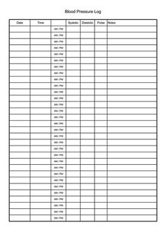 Blood Pressure Log Printable Free, Temperature Log Sheet, Daily Health Log Printable, Medication Log Sheet Free Printable, Medication Tracker Printable, Medical Printables, High Blood Pressure Diet, Good Blood Pressure, Blood Pressure Log