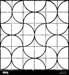 an image of a square with circles in it