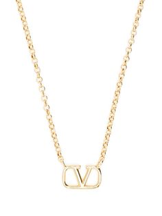 gold-tone VLogo Signature polished finish rolo chain adjustable-length chain lobster claw fastening Valentino Necklaces, Valentino Jewelry, Jewelry 2024, Dream Wishlist, 13th Birthday Gifts, Jewelry Wishlist, Closet Organizer, Virtual Stylist, Jewelry Lookbook