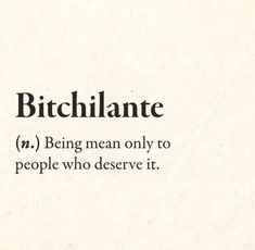 a piece of paper with the words bitchliante on it in black and white