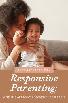 a woman holding a baby in her arms with the caption responsible for responsitye