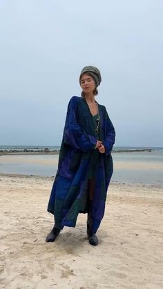 Sati Long Kimono Patchwork Boho Festival Duster Coat Cardigan One Plus Size Cotton Special Gift Fall Spring Winter Plus Size 3X .. Winter Plus Size, One Plus, Long Kimono, Boho Festival, Online Gifts, Cardigan Coat, Special Gift, Special Gifts, Duster Coat