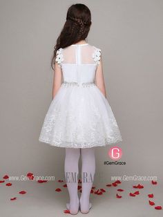 10% off now|Free shipping world-wide. Tulle Lace Short Ball Gown Pageant Dress with Diamonds Beading at GemGrace. Click to learn our pro custom-made service for wedding dress, formal dress. View #FlowerGirlDresses for more ideas. Dress With Diamonds, For Wedding Dress, Pageant Dress, Lace Short, Pageant Dresses, Dress Formal, Tulle Lace, Flower Girls, Tulle Dress