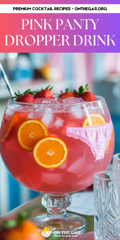 A vibrant glass of pink lemonade punch with vodka. Panties on the glass and garnished with fresh mint and orange wedges, a perfect refreshing drink for a bachelorette party. Large Batch Non Alcoholic Drinks For Parties, Mixed Drinks Alcoholic Party Punch Recipes, Pink Cocktails Easy, Vodka Punch Recipes Easy, Girly Drinks Alcohol Easy, Punch Alcoholic, Pink Drink Recipes Party Punches, Pink Punch Alcoholic, Pink Party Punch Non Alcoholic