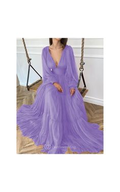 Sexy V-neck Puff Long Sleeve Chiffon Layered Empire Dress - Dorris Wedding Flowy Long Sleeve V-neck Dress For Party, Fitted Chiffon V-neck Dress For Party, V-neck Chiffon Dress With Ruffles For Prom, Sheer V-neck Chiffon Dress For Party, Fitted Chiffon V-neck Party Dress, Fitted V-neck Chiffon Dress In Feminine Style, V-neck Ruffled Chiffon Prom Dress, Chic V-neck Chiffon Dress For Night Out, Feminine V-neck Chiffon Party Dress