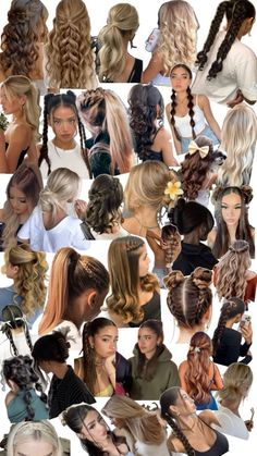 Braid In Back Of Hair, Hairstyles To Keep Hair Off Neck, Active Hair Styles, Think Hairstyles, Hair Styles For The Lake, School Photo Hairstyles Hair Up, Hair Ideas For The Pool, Hairstyles For Six Flags, Amusement Park Hairstyles Summer