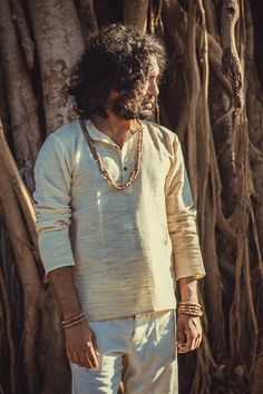 Earthy short kurta #veganshirt #longsleeveshirt #organicmenshirt #hippieshirt #handmadeshirtmen #naturalshirt #organiclongshirt #tribalshirt #linenshirt #cottonshirt #menskurta #tribaltopmens #earthytopformen Fringe Shirt, Mens Shorts Outfits, Short Kurta, Wool Shirt, Hooded Pullover, Hot Weather, Straight Pants, Natural Fabrics