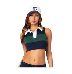 in stock Country Club, Navy And Green, Sporty Look, Sport Wear, Sport Shorts, Athleisure, Buy Online, Sleeveless Top, Collar