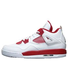 (BG) Air Jordan 4 Retro 'Alternate 89' 408452-106 (AJ4/SNKR) Casual Red Air Jordan 4 With Air Max Cushioning, Air Jordan 4 With Air Max Cushioning For Sports, Casual Air Jordan 4 With Breathable Round Toe, Casual Air Jordan 4 With Air Cushioning, Breathable Casual Air Jordan 4 For Light Sports, Casual Breathable Air Jordan 4, Sporty Breathable Air Jordan 4 For Light Sports, Breathable Sporty Air Jordan 4 For Light Sports, Air Jordan 4 Breathable Sports Sneakers With White Sole