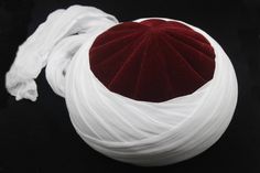 Welcome in a new, Rufaiyyah Tariqah (Sufi Way) Imamah Hat. With the Imamah being such an identifying piece of Muslim apparel, it is helpful for Muslim men to have many imamah so that he may wear a new one each day. Here at Islamic Bazaar we have dozens of styles for you to choose from with many variations of knit and embroidered Kufi hats and imamahs. Condition: New Model: Rufaiyyah  Color: Bordeaux and White We can wrap the hat in many different colors. Please check the link below to choose whi Traditional White Ceremonial Hat, Traditional White Cap, White Ceremonial Cap, Traditional White Wedding Hat, Gents Kurta Design, Gents Kurta, Muslim Men, African Clothing For Men, Top Hats