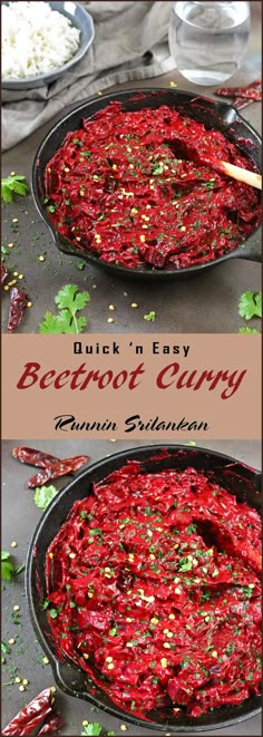 beetroot curry is an easy and delicious side dish