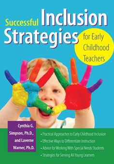 a book cover with the title successful in conclusion strategy for early childhood teachers