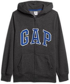 Hoodie For Boys, Hoodie Gap, Gap Logo, Arch Logo, Crochet Set, Cute Jackets, Simple Trendy Outfits, Zip Up Hoodies, Charcoal Color