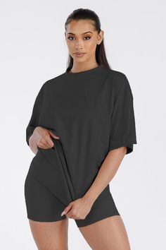 Buy Womens Boyfriend Oversized Drop Shoulder Tee for only $34.86 at Brand My Case! Drop Shoulder Tee, Fit Womens, No See, Boyfriend Fit, Woven Cotton, Perfect Shirt, Work Out, Cotton Weaving, Workout Shorts