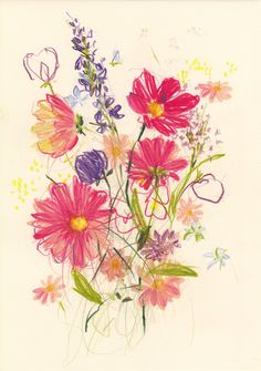 Home | Claudia Lowry Flowers Crayon Drawing, Pencil Crayon Flowers, Flower Crayon Drawing, Crayon Flowers Drawing, Oil Pastel Crayons Drawing, Flowers Colored Pencil, Drawing Of Flowers, Dorm Inspo, Cocoppa Wallpaper