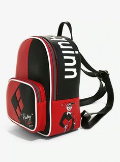 - Brand New with Tags - Bags are 8 inches X 6 inches X 11 inches Disney Backpack With Case For School, Disney Backpack For School With Case Included, Black Backpack For Theme Parks, Black Backpack For Theme Park, Red Themed Standard Backpack, Red Themed Backpack Bag, Black Character Backpack For Everyday Use, Themed Cosplay Backpack, Themed Red School Bag