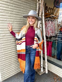 It's almost poncho season and we are obsessed with our NEW "Pumpkin Spice Latte" Fringe Hem Poncho. It's perfect to SPICE up a fall outfit. Style it with your favorite long sleeve, jeans, and tall boots, or pair it with your favorite graphic tee, leggings, and Ugg's for a more casual look. One Size fits most Small to 3X. Oversized Bohemian Sweater For Fall, Cozy Poncho For Fall One Size, Cozy Fall Poncho, Cozy One-size Poncho For Fall, Trendy Oversized Poncho For Fall, Trendy Long Sleeve Poncho For Fall, Casual One Size Fall Poncho, Brown Long Sleeve One-size Cape, Oversized Casual Cape For Fall