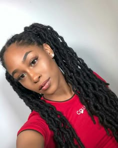 Loc Hairstyles, Beautiful Locs, Protective Hairstyles For Natural Hair, Haute Hair, Dreadlock Style, Dreads Styles, Braids Hairstyles Pictures, 4c Natural Hair