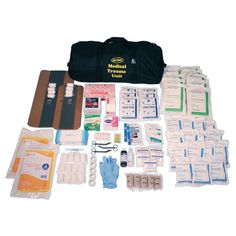 Active Shooter Mass Casualty Trauma Medical Unit - 50 Person - MayDay Industries Burn Care, Car Emergency Kit, Family Safety, Being Prepared, First Responders, Emergency Kit, Medical Equipment, First Aid Kit