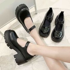 Gothic Womens Punk Heels Platform Chunky Round Toe Buckle Shoes Lolita Mary Jane  | eBay Punk Heels, Heels Platform, Buckle Shoes, Style Board, Mary Janes, Shoes Women Heels, Shoes Heels, Shoe Accessories, Buckle