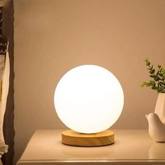 47958714384688 Round Desk, Wood Desk Lamp, Stylish Table Lamps, Solid Wood Desk, Wood Shades, Table Lamps For Bedroom, Lamp For Bedroom, Beautiful Lighting, Reading Lamp