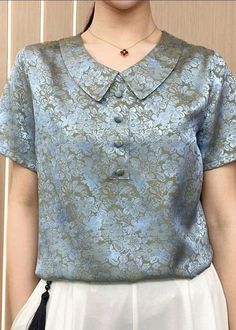 Fancy Shirt, Blouse Casual Fashion, Silk T Shirt, Women Blouses Fashion, Blouse Pattern Sewing, Comfortable Room, Chiffon Shirt, Dress Sewing Patterns