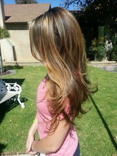 Dark Brown Hair With Caramel Highlights Balayage Long Layered, Honey Blonde Balayage On Dark Hair, Ombre Brown Hair, Carmel Balayage, Summer Blonde, Hair Inspiration Long, Balayage Ombre