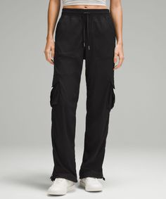 Dance Studio Relaxed-Fit Mid-Rise Cargo Pant | Women's Pants | lululemon Studio Pants, Michelle Yeoh, Active Wear Pants, Cargo Pant, Cargo Pants Women, Dance Studio, New Version, Lululemon Women, Bottom Clothes