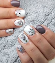 #BEAUTY, #RELATIONSHIPS #Fashion #Animals #Outfits #Winter Outfits #Animals Santa Nails, Christmas Gel Nails, Cute Gel Nails, Shellac Nails, Nail Swag, Winter Nail Art, Winter Nail, Kandy, Dipped Nails