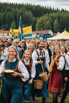 5 Exciting Swedish Cultural Festivals You Need to Experience! Swedish Culture Aesthetic, Sweden Culture, Sweden People, Swedish Dance, Swedish People, Santa Lucia Day, Swedish Culture, Scandinavian Culture