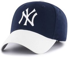 PRICES MAY VARY. Snap closure Hand Wash Only Blue Yankees Cap, Ny Yankees Hat, Yankees Cap, Yankees Hat, Hats Snapback, Ny Yankees, Blue Hat, Adjustable Hat, Hat Cap