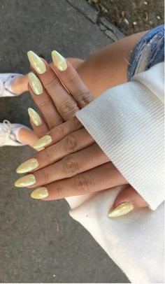 French And Solid Nails, Bright Summer Nails Almond Shape, Costa Rica Nails, August Nails, Summer Stuff, Cute Gel Nails, Easter Nails