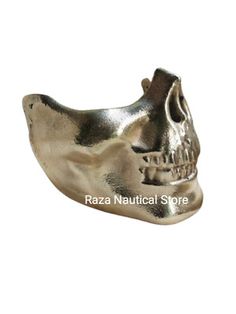 ad eBay - Halloween Skeleton Skull Mask For Horror Aluminium Face Mask Brass Finish - Buy Now, click the link (eBay) Mask Pictures, Skeleton Skull, Skull Mask, Theatre Costumes, Halloween Skeleton, Halloween Skeletons, Gold Brass, Brass Finish, Eye Mask