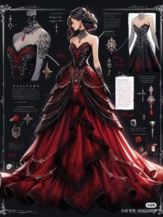 Black Majestic Dress, Masquerade Mask And Dress, Off The Shoulder Outfit Aesthetic, Masqurade Dress, Fantasy Ball Dress, Masquerade Outfit Ideas For Women, Queen Of Hearts Art, Masquerade Outfit Ideas, Masquerade Dress