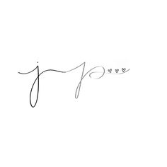 the word joy written in cursive writing with hearts on it's side