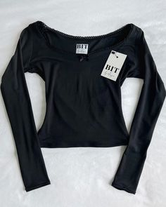 Alice long sleeve top (Black) – Bit By Angie Black Full Sleeve Top, Updating Wardrobe, Corset Long Sleeve Top, Full Sleeve Top, School Tops, Stockholm Fashion, Black Long Sleeve Top, Full Sleeve, Black Long Sleeve