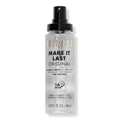 Make It Last Setting Spray Prime + Correct + Set - Milani | Ulta Beauty Make It Last Setting Spray, Best Makeup Setting Spray, Makeup Finishing Spray, Milani Makeup, Milani Cosmetics, Makeup Spray, Finishing Spray, Makeup Product, Makeup Setting Spray