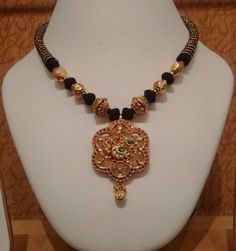 New jew design Naj Jewellery, Latest Indian Jewellery, Ear Tops, Gold Pendent, Peacock Pendant