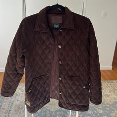 Quilted Suede Gorgeous Great Condition Reach Out With Questions Brown Long Sleeve Quilted Jacket For Work, Ralph Lauren Casual Brown Outerwear, Casual Ralph Lauren Brown Outerwear, Casual Brown Ralph Lauren Outerwear, Ralph Lauren Long Sleeve Fall Outerwear, Ralph Lauren Long Sleeve Outerwear With Button Closure, Suede Coat, Lauren Brown, Jackets & Coats